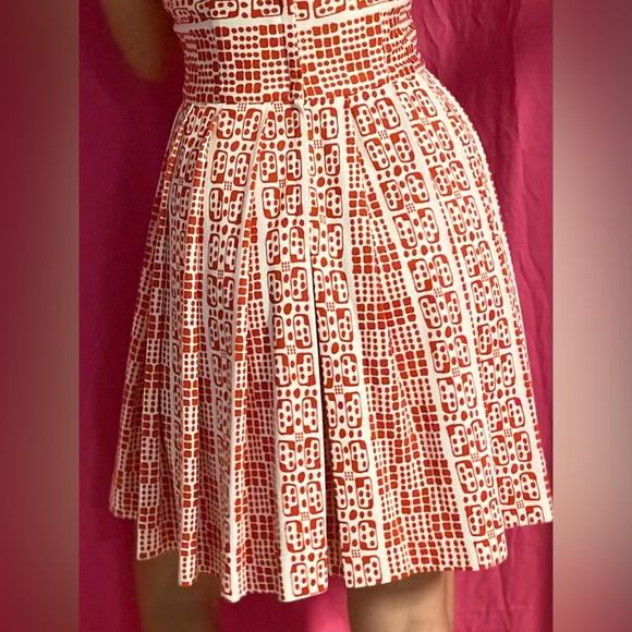 Vintage 60’s David Crystal Dominoes Mini Dress - Picture 7 of 14
